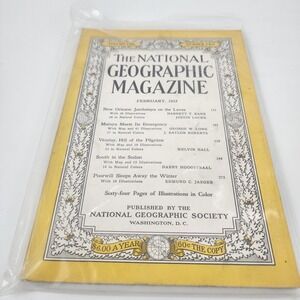 National Geographic Magazine February 1953 No  Insert